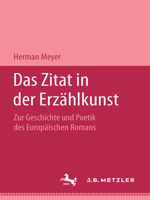 cover image of Das Zitat in der Erzählkunst